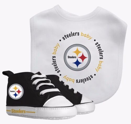 PITTSBURGH STEELERS 2-PIECE BABY GIFT SET