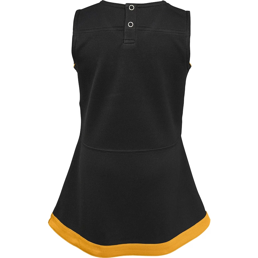PITTSBURGH STEELERS INFANT CHEER CAPTAIN JUMPER DRESS