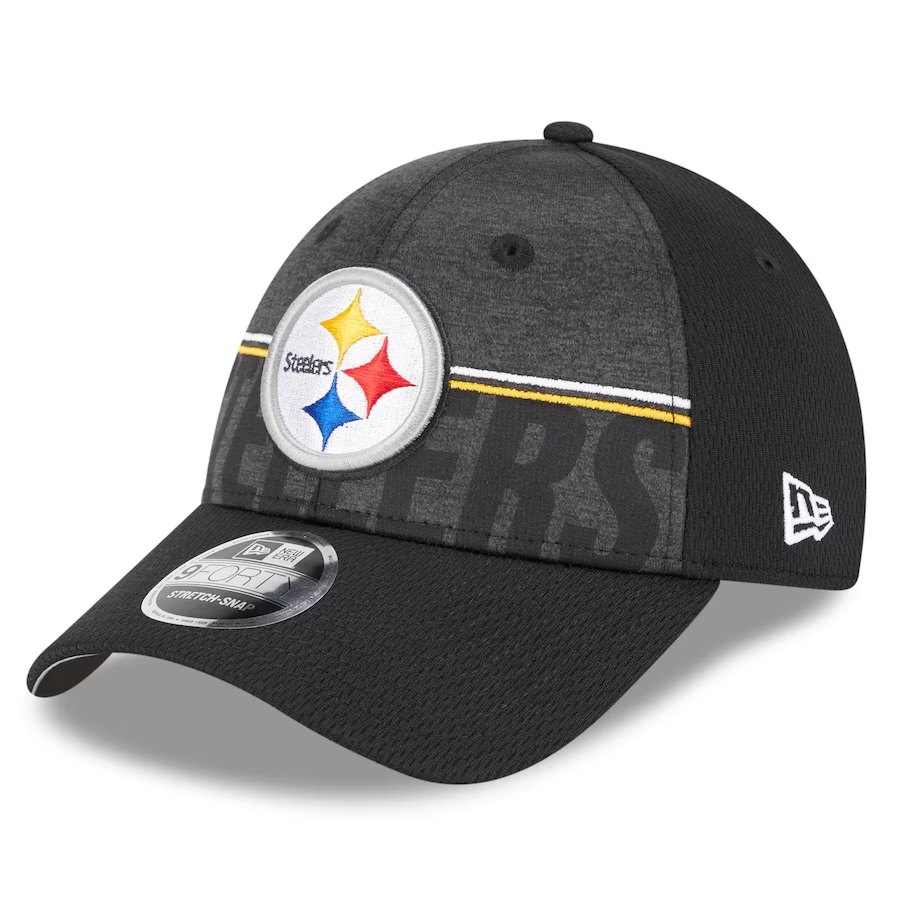 PITTSBURGH STEELERS KIDS 2023 TRAINING CAMP 9FORTY STRETCH-SNAP GORRO