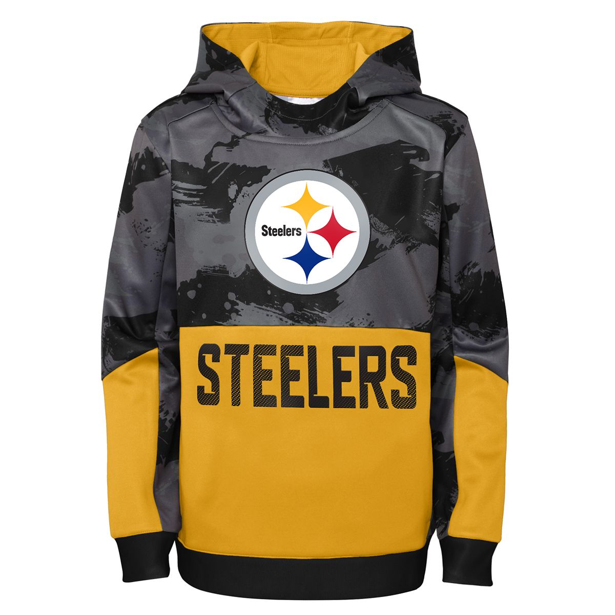 PITTSBURGH STEELERS KIDS COVERT HOODED SWEATSHIRT