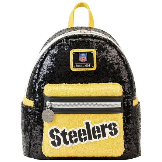PITTSBURGH STEELERS LOUNGEFLY SEQUIN MINI BACKPACK