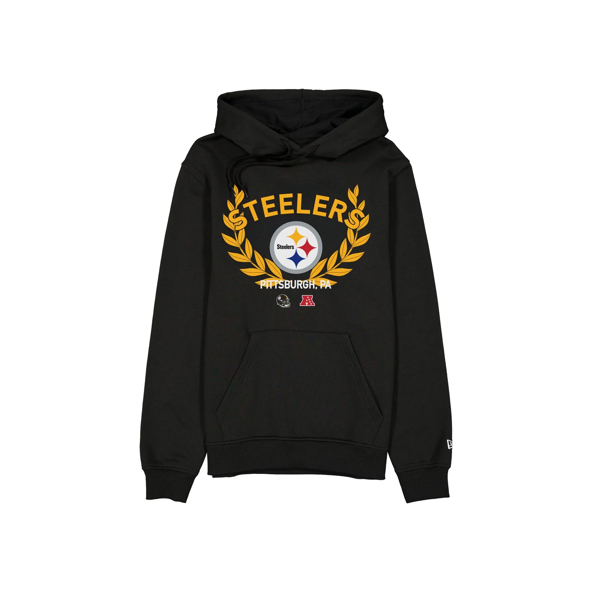 PITTSBURGH STEELERS MEN'S 2025 NFL DRAFT PULLOVER HOODED SWEATSHIRT - BLACK