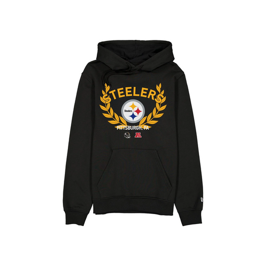 PITTSBURGH STEELERS MEN'S 2025 NFL DRAFT PULLOVER HOODED SWEATSHIRT - BLACK