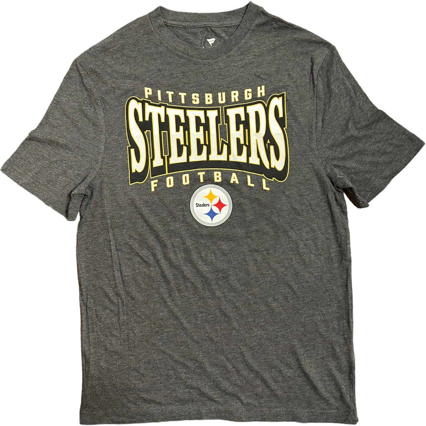 PITTSBURGH STEELERS MEN'S DIVIDED WRAP T-SHIRT