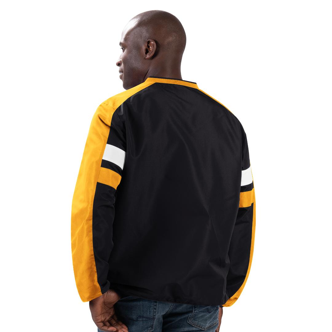 PITTSBURGH STEELERS MEN'S DRAFT PICK PULLOVER JACKET