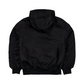 PITTSBURGH STEELERS MEN'S NEWERA X ALPHA INDUSTRIES L-2B HOODED BOMBER JACKET