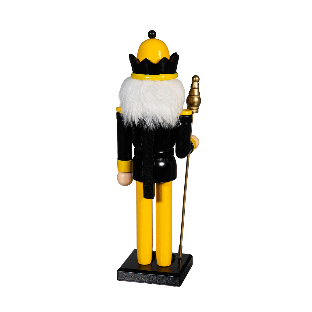 PITTSBURGH STEELERS 12" WOODEN NUTCRACKER STATUE