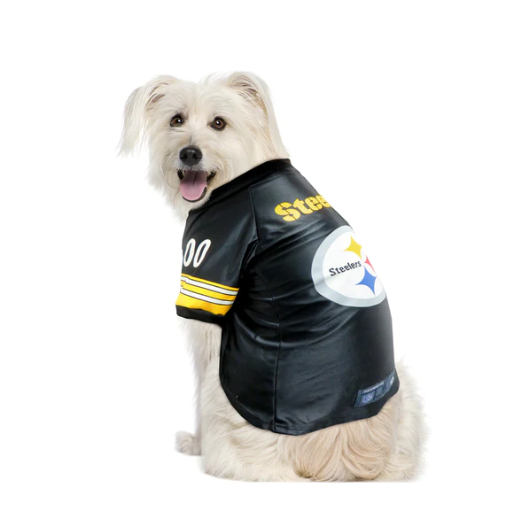 PITTSBURGH STEELERS Official Dog Jersey DOUBLE ZERO 00 Size Medium