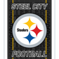 PITTSBURGH STEELERS RECTANGLE NEOLITE LED WALL DECOR