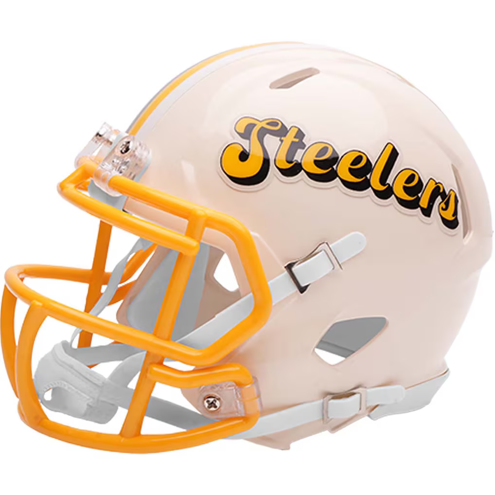 PITTSBURGH STEELERS RETRO COLLECTION RIDDELL SPEED MINI HELMET