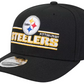 PITTSBURGH STEELERS STATED 9SEVENTY STRETCH-SNAP ADJUSTABLE HAT - BLACK