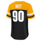 PITTSBURGH STEELERS TJ WATT WOMEN'S FANATICS CURL ROUTE T-SHIRT