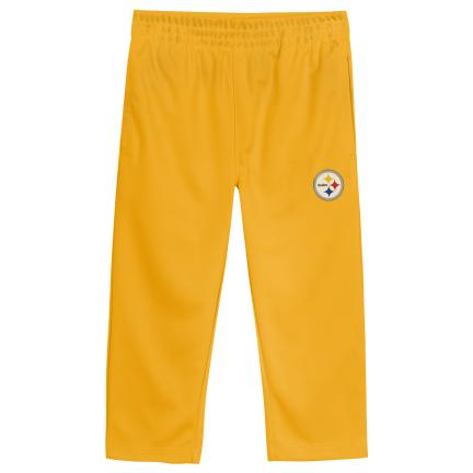 PITTSBURGH STEELERS TODDLER OUTERSTUFF REDZONE SET - BLACK/GOLD