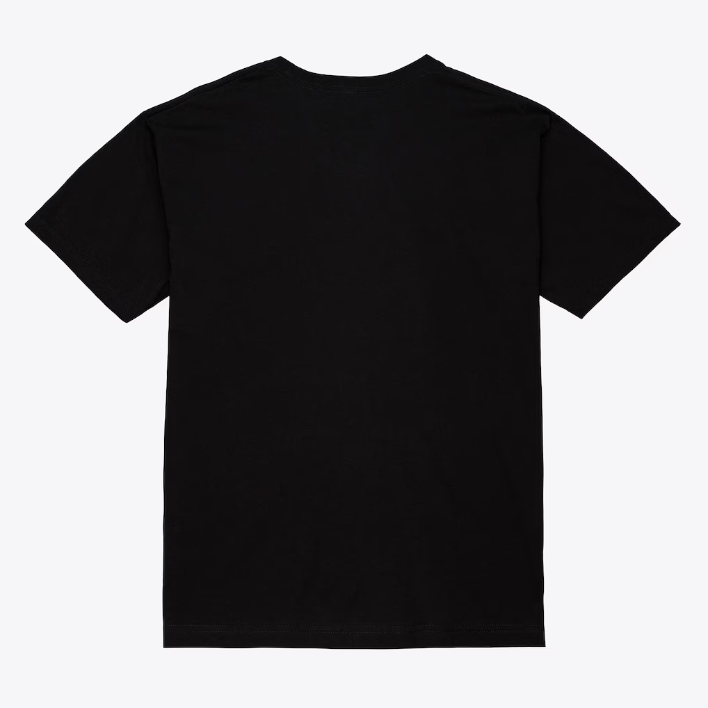 PITTSBURGH STEELERS TROY POLAMALU MEN'S MITCHELL & NESS REAL BIG FACE T-SHIRT - BLACK