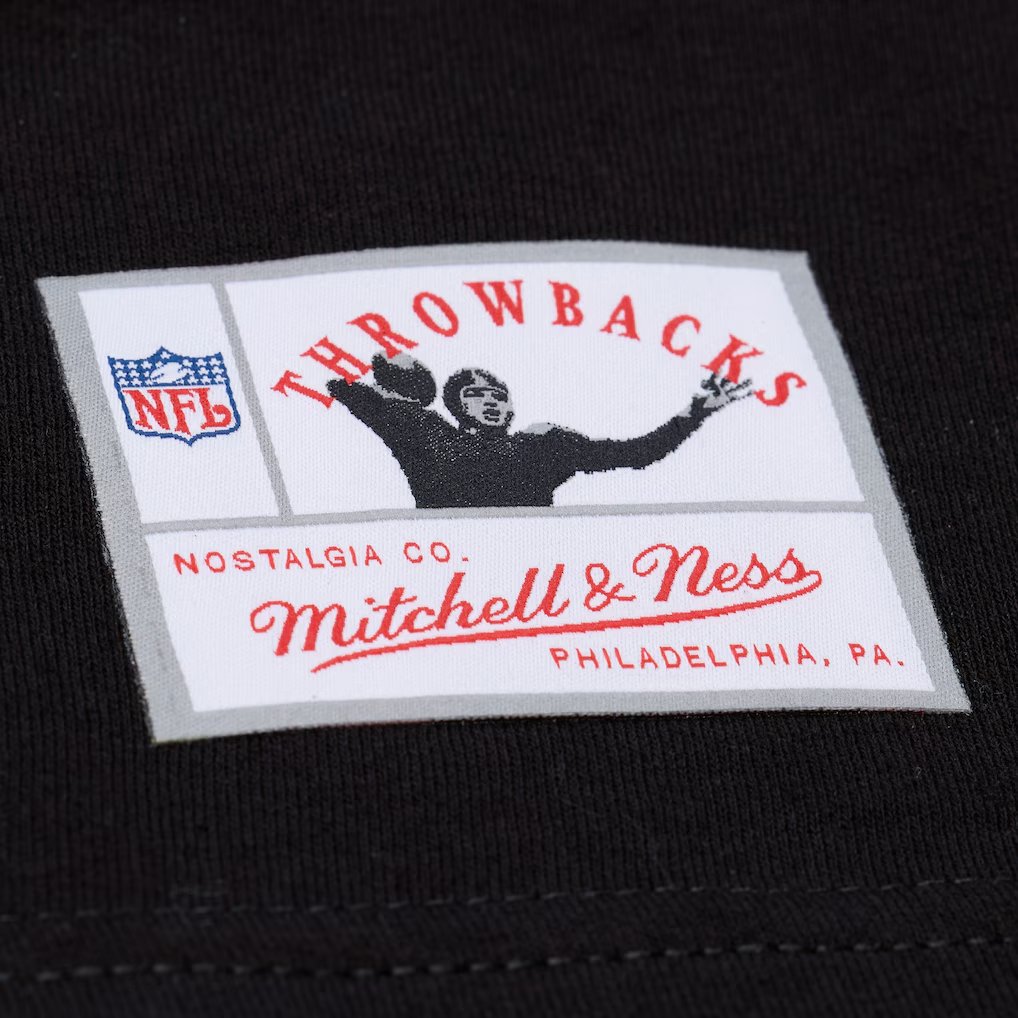 PITTSBURGH STEELERS TROY POLAMALU MEN'S MITCHELL & NESS REAL BIG FACE T-SHIRT - BLACK