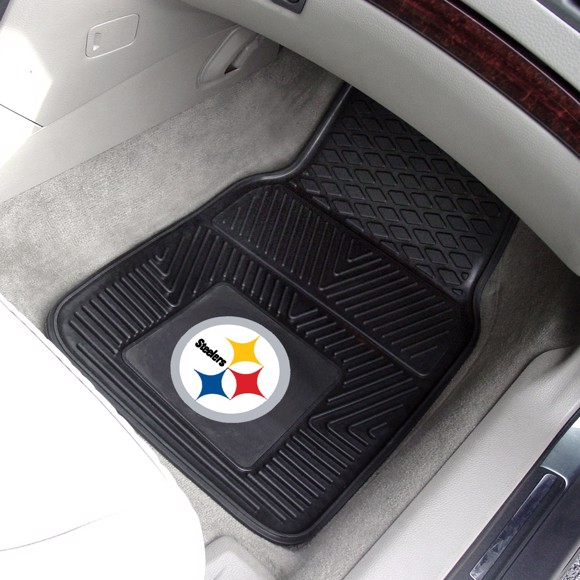 PITTSBURGH STEELERS VINYL CAR MAT SET