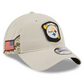 PITTSBURGH STEELERS WOMEN'S 2023 SALUTE TO SERVICE 9TWENTY ADJUSTABLE HAT