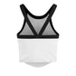 PITTSBURGH STEELERS WOMEN'S '47 ENERGIZE SPORTY CROPPED RACERBACK TANK TOP