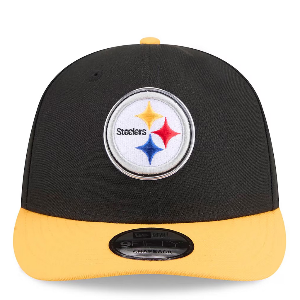 PITTSBURGH STEELERS YOUTH 2026 NFL DRAFT 9FIFTY SNAPBACK HAT - BLACK/GOLD