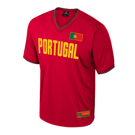 PORTUGAL MEN'S COLOSSEUM SOCCER JERSEY - RED