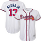 RONALD ACUNA YOUTH REPLICA ATLANTA BRAVES JERSEY - WHITE
