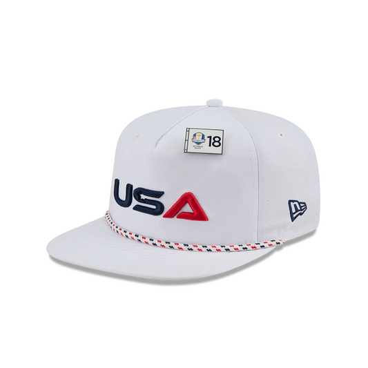 RYDER CUP 2025 GOLFER 9FIFTY SNAPBACK HAT - TUESDAY/THURSDAY WHITE