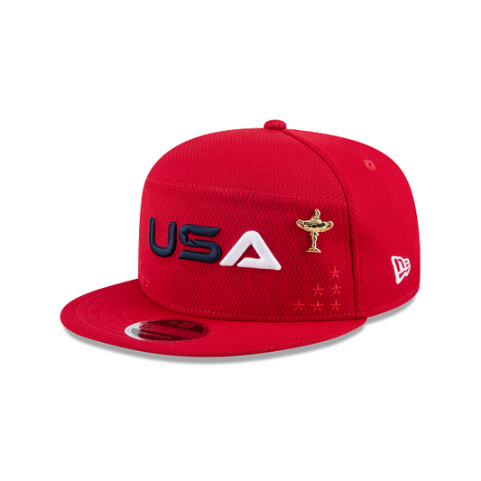 RYDER CUP 2025 SPLIT 9FIFTY SNAPBACK HAT - SUNDAY RED