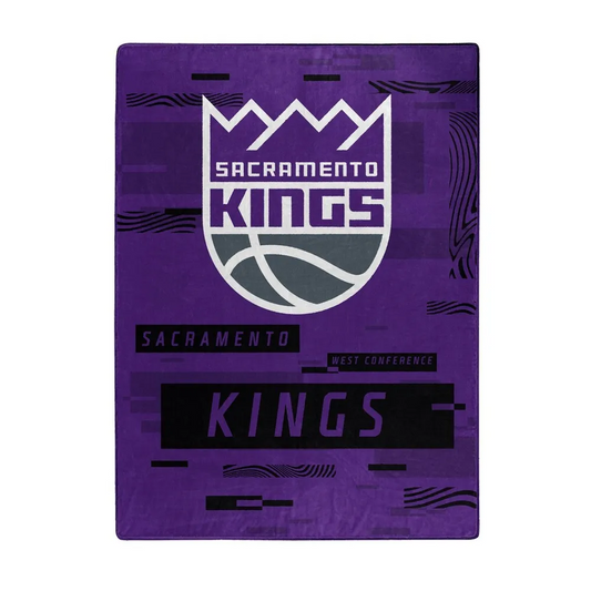 SACRAMENTO KINGS 60"X80" ROYAL PLUSH RASCHEL BLANKET