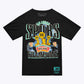 SAN ANTONIO SPURS MEN'S MITCHELL & NESS PLAYOFF T-SHIRT - BLACK