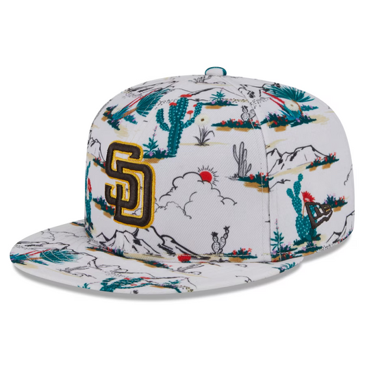 SAN DIEGO PADRES 2025 MLB SPRING TRAINING 9FIFTY SNAPBACK HAT - PRINT