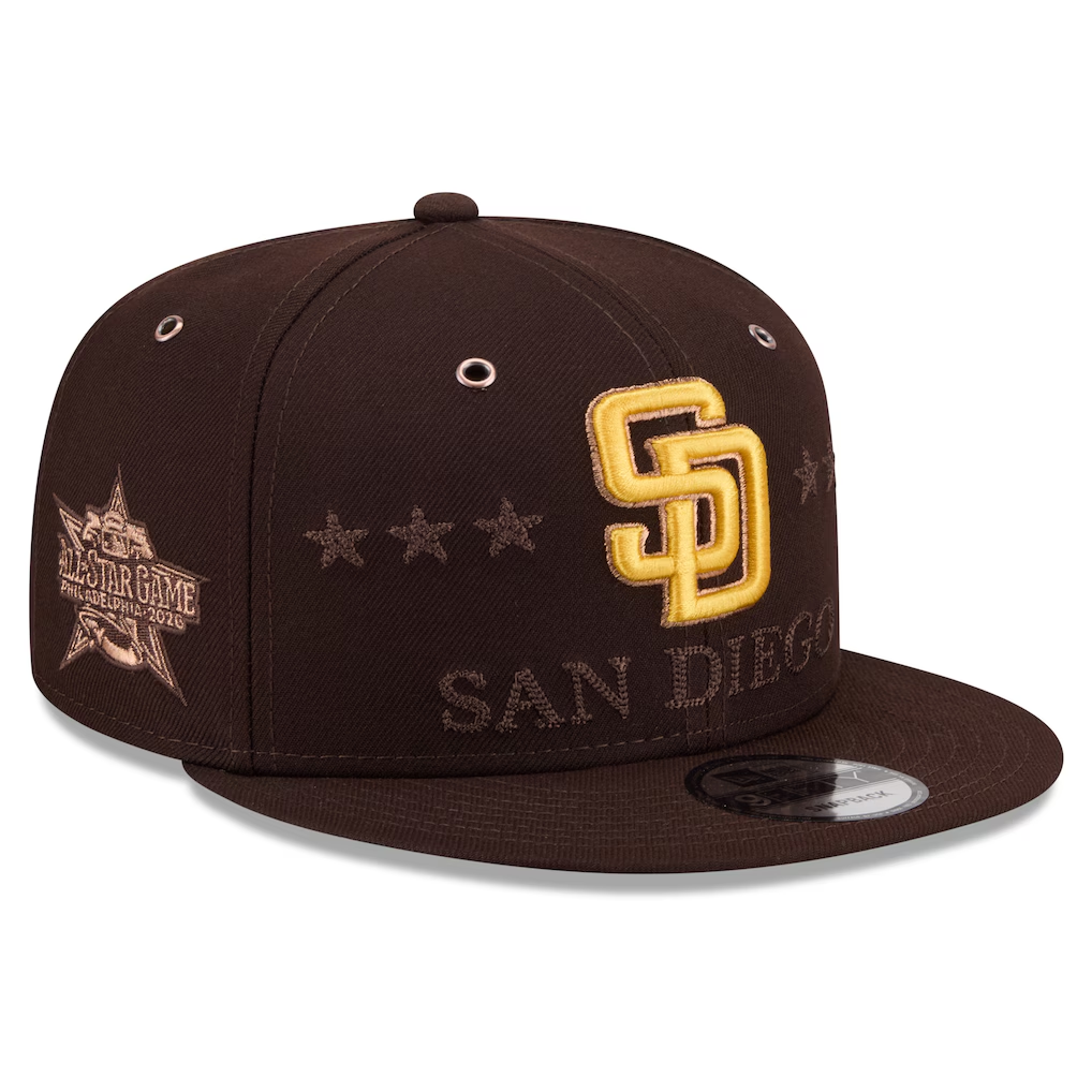 SAN DIEGO PADRES 2026 MLB ALL-STAR GAME 9FIFTY SNAPBACK HAT - BROWN