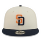 SAN DIEGO PADRES 2026 MLB CITY CONNECT 9FIFTY SNAPBACK HAT - CHROME WHITE/OBSIDIAN