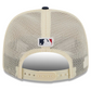 SAN DIEGO PADRES 2026 MLB USA 250 4TH OF JULY 9SEVENTY ADJUSTABLE SNAPBACK TRUCKER HAT - CHROME WHITE/NAVY