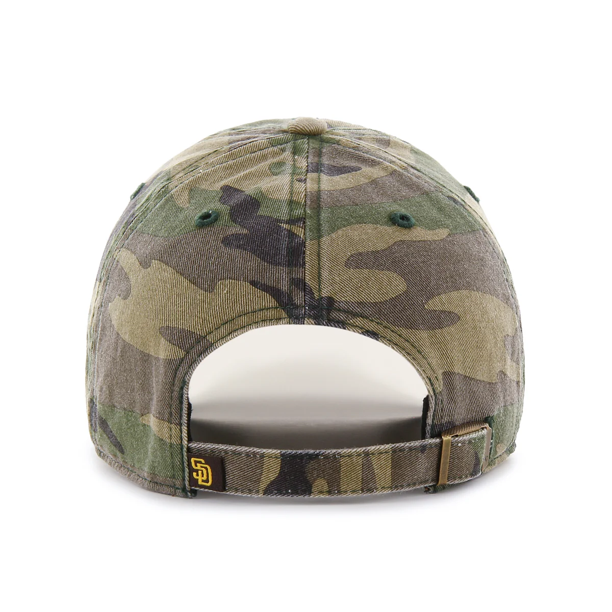 SAN DIEGO PADRES '47 BRAND CLEAN UP ADJUSTABLE HAT - CAMO