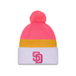 SAN DIEGO PADRES CITY CONNECT CUFFED KNIT BEANIE WITH POM