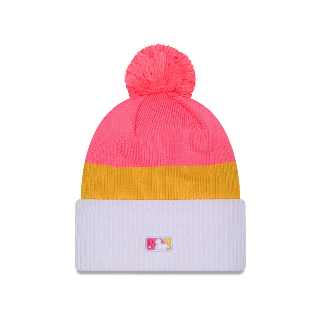 SAN DIEGO PADRES CITY CONNECT CUFFED KNIT BEANIE WITH POM