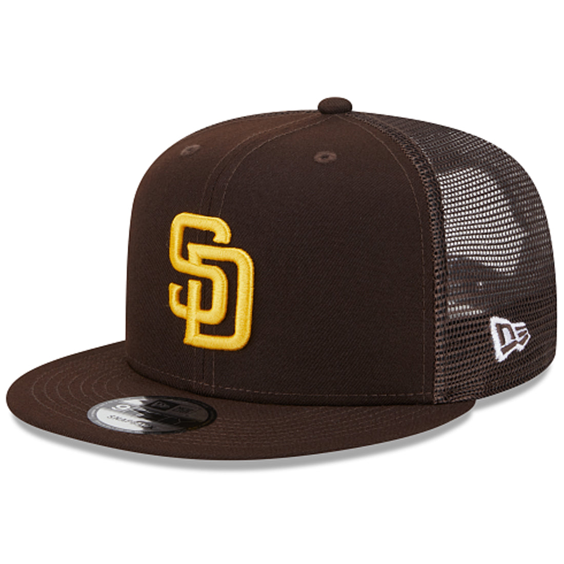 SAN DIEGO PADRES EVERGREEN TRUCKER 9FIFTY SNAPBACK HAT - BROWN