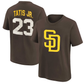 SAN DIEGO PADRES FERNANDO TATIS YOUTH NAME & NUMBER T-SHIRT