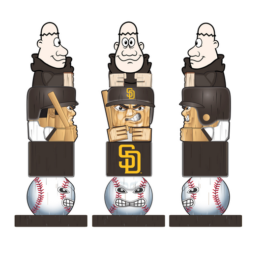 SAN DIEGO PADRES GARDEN TIKI TOTEM STATUE