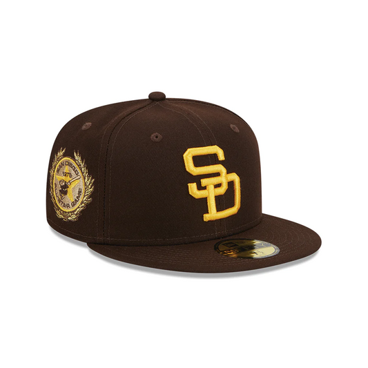 SAN DIEGO PADRES LAUREL SIDE PATCH 59FIFTY FITTED