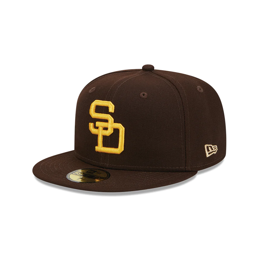 SAN DIEGO PADRES LAUREL SIDE PATCH 59FIFTY FITTED