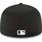 SAN DIEGO PADRES HOMBRE 2022 CLUBHOUSE 59FIFTY SOMBRERO AJUSTADO-NEGRO/BLANCO