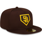 SAN DIEGO PADRES HOMBRE 2022 CLUBHOUSE 59FIFTY SOMBRERO AJUSTADO ALTERNO