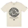 SAN DIEGO PADRES MEN'S 2025 MLB ARMED FORCES T-SHIRT - STONE