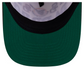 SAN DIEGO PADRES NEW ERA TRI-HIT 9FIFTY A-FRAME SNAPBACK HAT - CHROME WHITE/BROWN