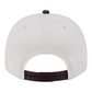 SAN DIEGO PADRES NEW ERA TRI-HIT 9FIFTY A-FRAME SNAPBACK HAT - CHROME WHITE/BROWN