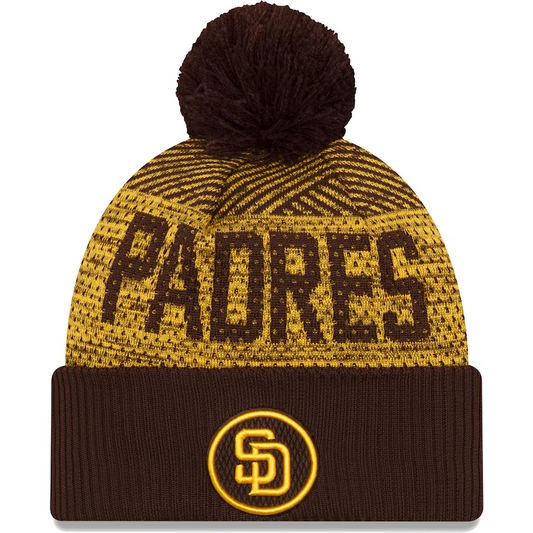 SAN DIEGO PADRES ONFIELD SPORT CUFFED KNIT BEANIE