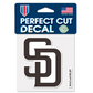 SAN DIEGO PADRES PERFECT CUT 4"X 4" DECAL