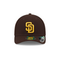 SAN DIEGO PADRES PLAYER REPLICA 9FORTY M-CROWN SNAPBACK ADJUSTABLE HAT - BROWN