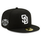 GORRA AJUSTADA 59FIFTY DEL JUEGO DE ESTRELLAS 2016 CON PARCHE LATERAL DE LOS PADRES DE SAN DIEGO - NEGRO/BLANCO